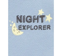 Carter's Toddler Boys 4-Pc. Space-Print Cotton Pajamas Set