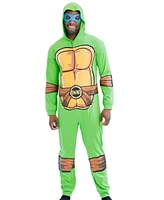 Teenage Mutant Ninja Turtles Zip Up Cosplay Costume Coverall and Masks