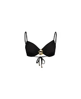 Sunshine 79 Women's Bra Top Swim Solids Sweetheart Bralette