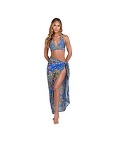 Sunshine 79 Women's Cover Up Swim Beatnik Blossoms Pareo