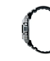 G-Shock Men's Silver-Tone Silicone Watch