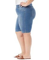 Gloria Vanderbilt Plus Shape Effect Bermuda Shorts