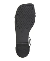 BCBGeneration Women's Kline Crisscross Toe Ring Flat Sandals
