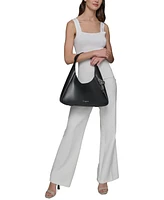 Karl Lagerfeld Paris Delaine Large Leather Hobo