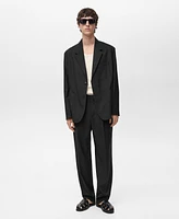 Mango Men's Relaxed Fit Suit Blazer