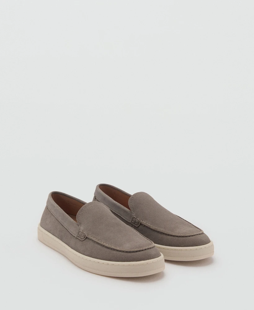 Mango Men's Split Leather Shoes