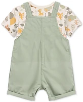 Disney Baby Boys 2-Pc. Lion King T-Shirt & Shortall Set