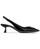 Kate Spade New York Women's Lover Slingback Kitten Dress Sandals