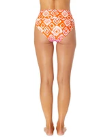 Anne Cole Women's Tie Dye Foulard Brief Bikini Bottoms
