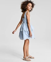 Rare Editions Big Girl Enlarged Flora Eyelet Dress