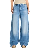 Guess Women's Bellflower High Rise Wide-Leg Jeans