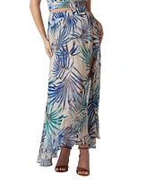 Guess Women's New Romana Printed Maxi Skirt