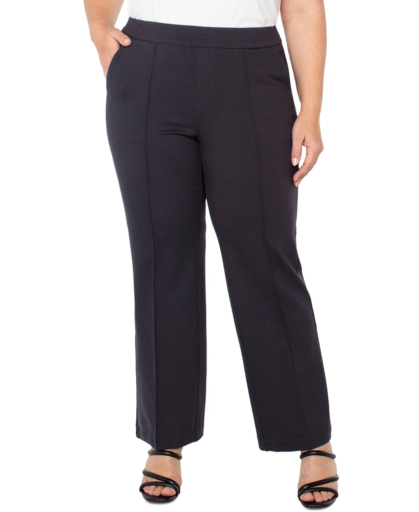 Liverpool Plus Pull On Wide Leg Pants