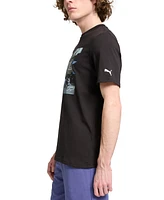 Puma Men's Photo Graphic Logo T-Shirt
