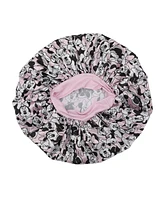 Disney Minnie Mouse All-Over Print Pink Satin Bonnet