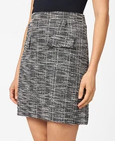 Cable & Gauge Women's Boucle Lady Mini Skirt