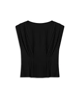 Nocturne Women's T-Shirt with Agraffe Accessory Detail