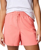 Columbia Women's Mid Rise Blue Vista Hill Shorts