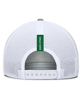 Fanatics Men's Heather Gray/Green Oregon Ducks Profile Trucker Adjustable Hat