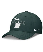 Nike Men's Green Michigan State Spartans Local Swoosh Flex Hat