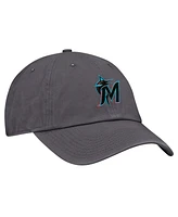 Nike Men's Gray Miami Marlins Club Adjustable Hat