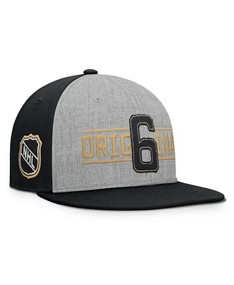 Fanatics Men's Gray Original 6 Henley Snapback Hat