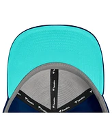 Fanatics Men's White/Deep Sea Blue Seattle Kraken Authentic Pro Hometown Rink Foam Trucker Snapback Hat