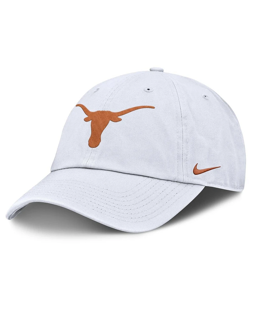 Nike Men's White Texas Longhorns Primetime Club Adjustable Hat