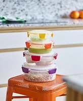 Joseph Joseph Nest Lock 8-Piece Round Food Storage Container Set