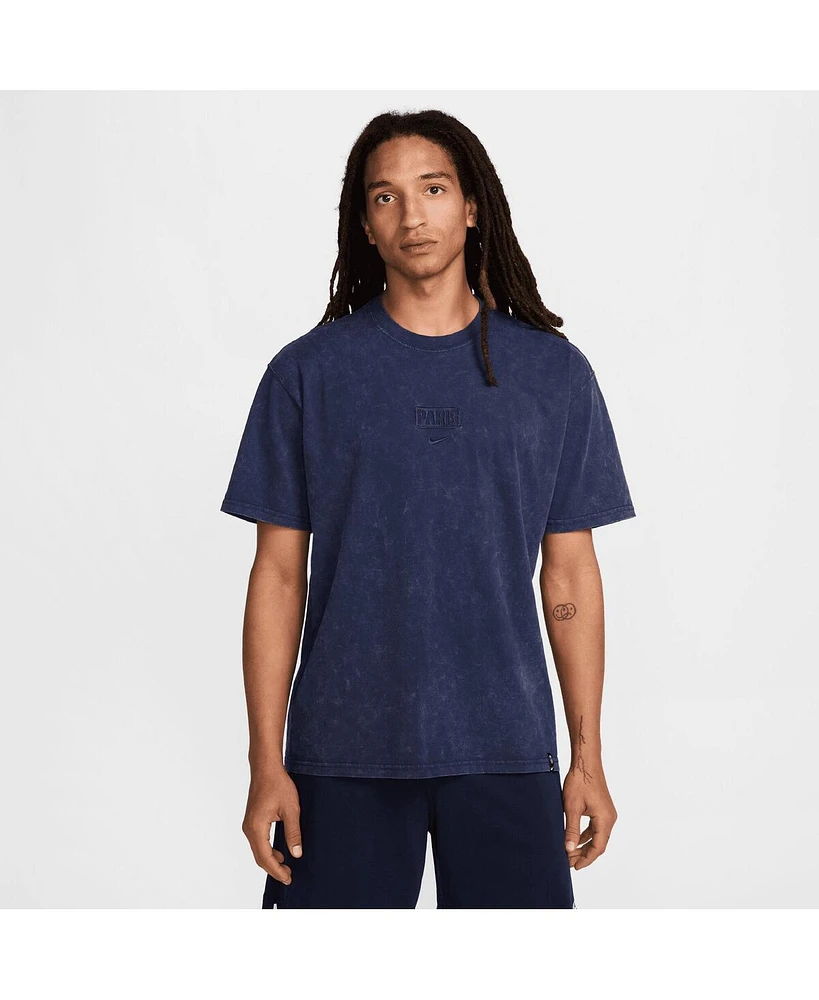 Nike Men's Blue Paris Saint-Germain Premium Essentials T-Shirt