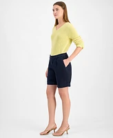Boss Orange Women's High-Rise Chino Shorts
