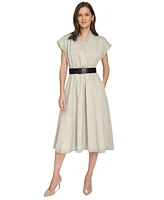 Calvin Klein Women's A-Line Midi Dress