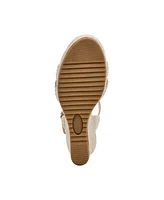 Anne Klein Women's Weekend Embellished Espadrille Wedge Sandals