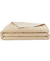 Donna Karan Home Hammered Silk Quilt