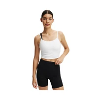 Cotton On Women's Ultra Soft Rib Bike Short