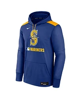 Nike Men's Royal Seattle Mariners Authentic Collection Performance Pullover Hoodie