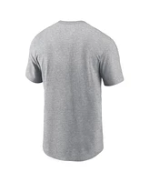 Nike Men's Heather Gray Miami Dolphins Local Essential T-Shirt