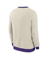 Nike Men's Cream Tampa Bay Rays Cooperstown Collection Fleece Pullover Sweatshirt