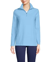 Lands' End Women's Anyweather Fleece Quarter Zip Pullover