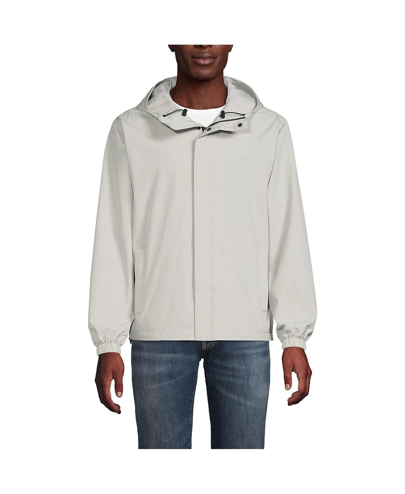 Lands' End Men's Squall Waterproof Packable Rain Jacket