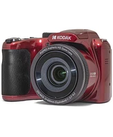 Kodak Kodak Pixpro AZ255-rd 16MP Digital Camera 25X Optical Zoom 24mm Wide Angle Lens Optical Image Stabilization 1080P Full Hd Video 3" Lcd Vlogging