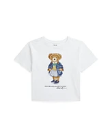 Polo Ralph Lauren Big Girls Bear Jersey Boxy T-Shirt