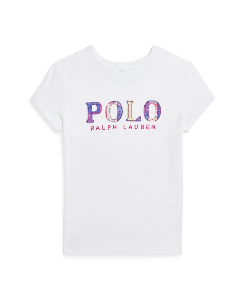 Polo Ralph Lauren Big Girls Logo Jersey T-Shirt