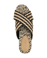 Nine West Women's Animay Woven Slip-On Flat Sandals