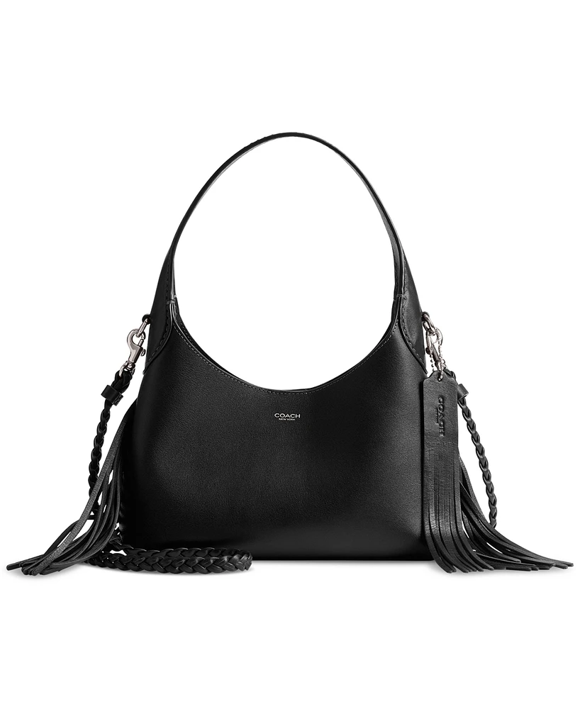Coach Brooklyn Fringe Leather Shoulder Bag 23