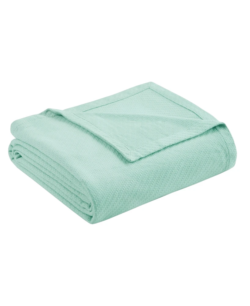 Madison Park Liquid Cotton Blanket, Full/Queen