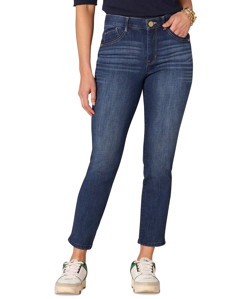 Democracy Petite AbSolution High-Rise Ankle Jeans