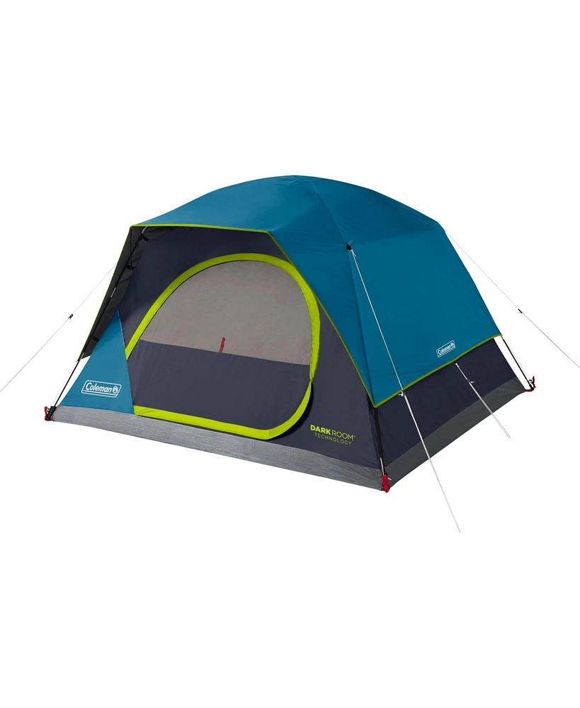 Coleman Blue -Person Dark Room Skydome Camping Tent