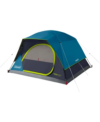 Coleman Blue -Person Dark Room Skydome Camping Tent