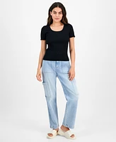 And Now This Petite Short-Sleeve Sweater, Exclusively at Macy's